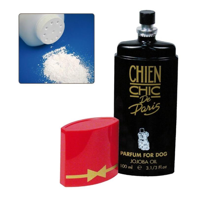 Chic Hund Parfume med Talkumpulver - 100 ml