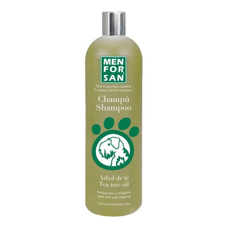 Menforsan Karamel Shampoo til Hund med Tea Tree 1L