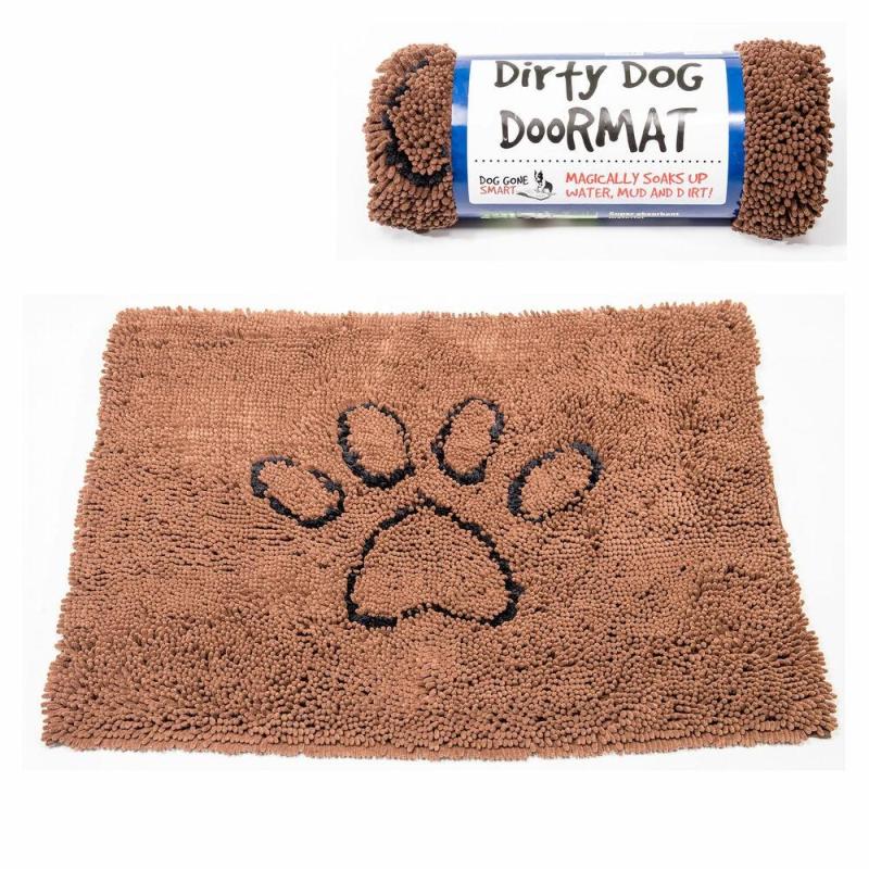 Hundetæppe Dog Gone Smart i mikrofiber - Brun 89x66 cm