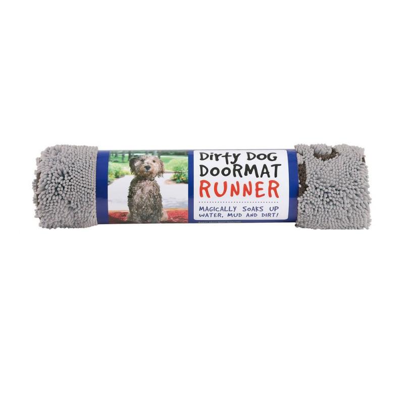 Hundetæppe Dog Gone Smart Runner - Grå, Skridsikker 152x76 cm