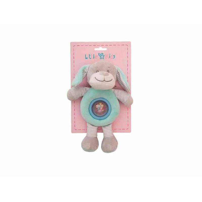 Bamse Rangle Hund Grøn 25cm -   - 8422802254023
