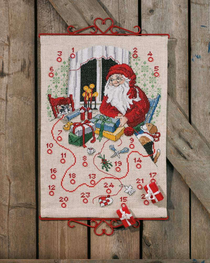 Julemand Katamphund 40x59 - Permin  - 5702853406231