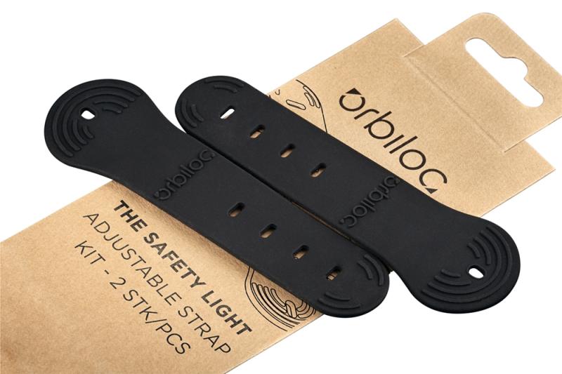 Orbiloc Justerbart Strop Kit – 2 Reserve Stropper til Lygte