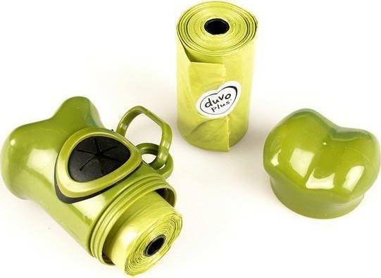 Duvo Afføringspose Dispenser - 2x20 stk Eco Cube