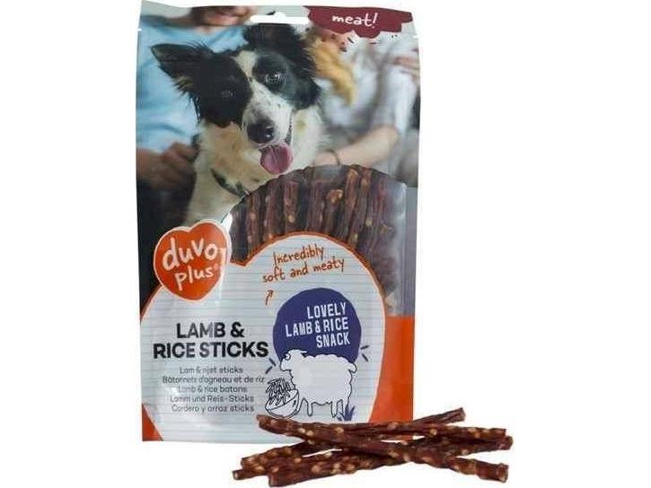 Duvo 80g Lamme-Ris Snackstænger - Fantastisk Tilbud!