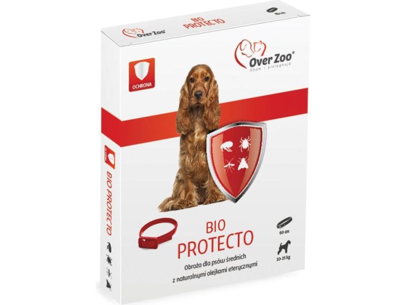 Over Zoo Protecto Collar Mellemstor Hund 60 - Over Zoo  - 5903293701256
