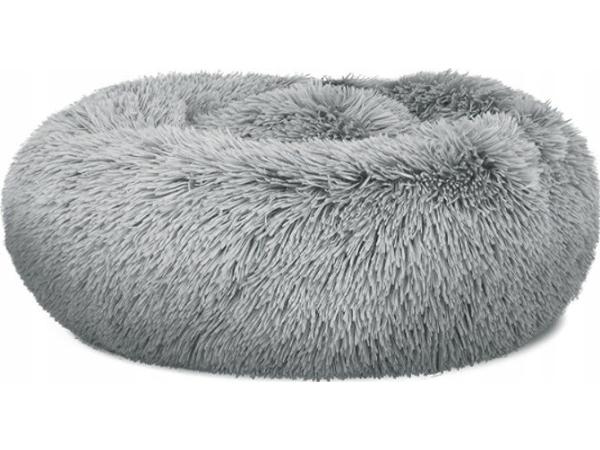 Plys Seng Universal Til Hund Kat 40cm Lysegrå - Leobert  - 5903332075225