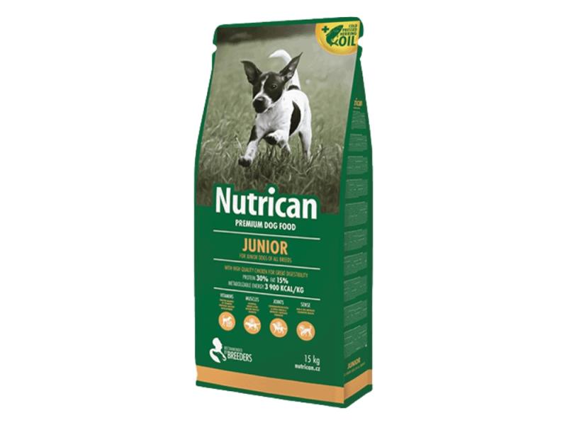 Nutrican Junior 15kg – Hundefoder til unge hunde af høj kvalitet