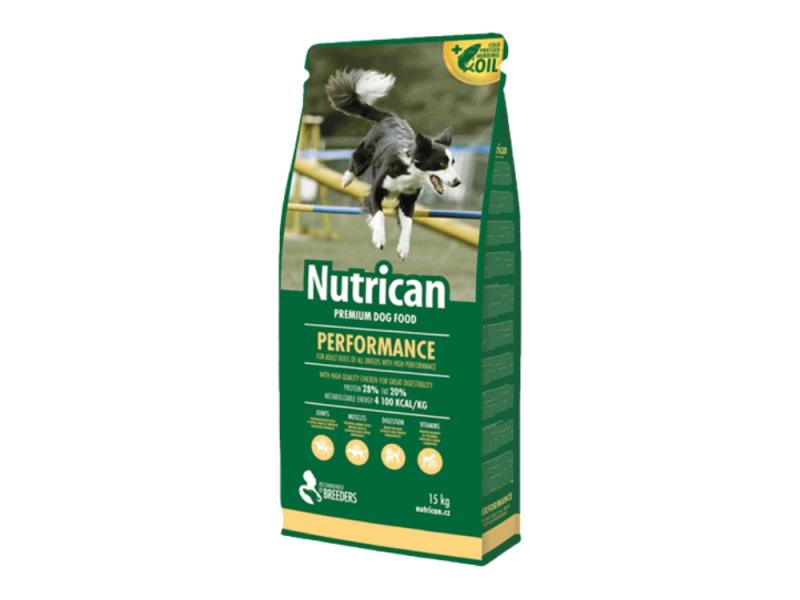 Nutrican Performance 2820 - 15 kg hundefoder på tilbud
