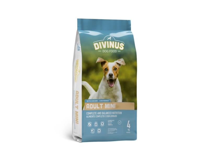 Divinus Mini Tørfoder til Hunde - 4 Kg Specialtilbud