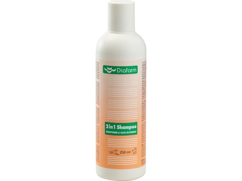 Diafarm 2 i 1 Shampoo 250 ml - Effektiv hårpleje