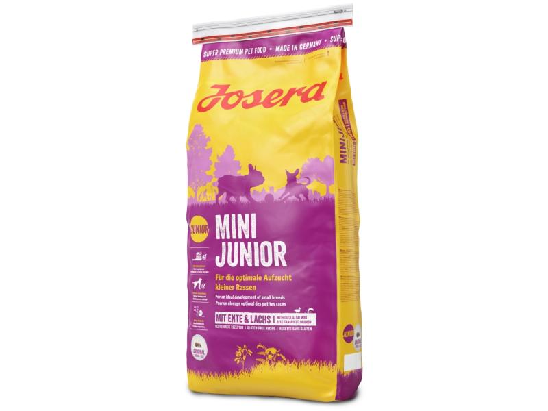 Josera Minijunior 10kg – Foder til hvalpe og unge hunde