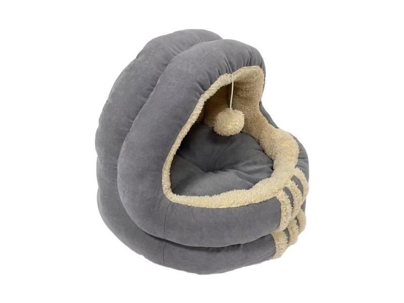 Hoppy Pet Bed Grey 218169 42x40x38cm - Hoppy  - 4772013387282