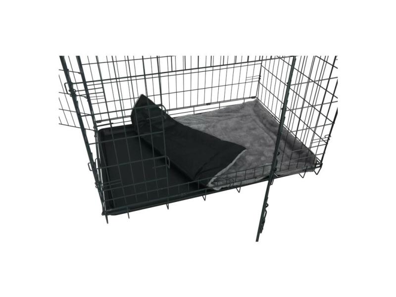 Zolux Zolux Nomad 2w1 Kennelbur Med Tæppe Til Hund 121x76x82cm - Zolux  - 3336024234754