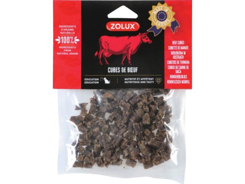 Zolux Zolux Naturlig Hundegodbid Oksekød Tern 100g - Zolux  - 3336024826720