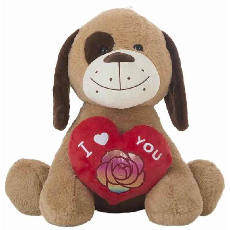 Bamse Amour Hjerte Hund 32 cm - Kvalitetslegetøj til Børn
