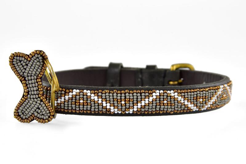 Kabaka Mist Skinny Hundehalsbånd fra Zinj Design