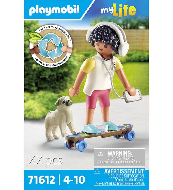 Playmobil Life Dreng Med Hund 71612 8 Dele - Playmobil  - 4008789716125