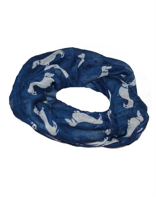 Tube Hund, ørk Blå - Smikka