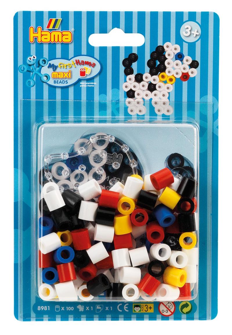 Hama Maxi Perlesæt - Skab en Sød Hund med Perler