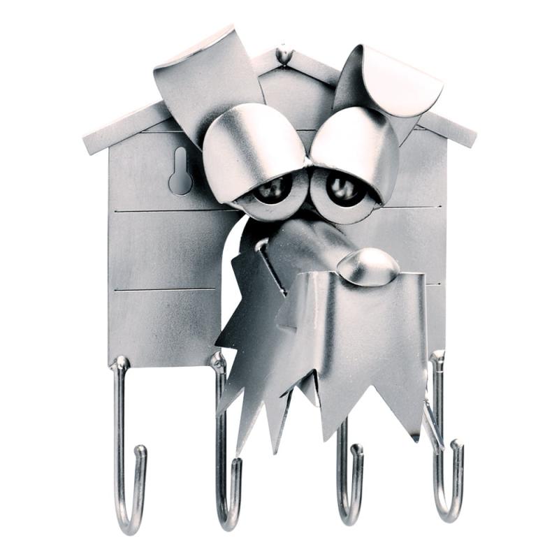 Metalfigur Hund Nøgleholder -
