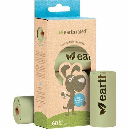 Earth Rated 60 Komposterbare Hø Hø Poser 4 Ruller - Earth Rated  - 870856100113
