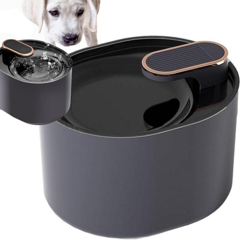 Hvid Automatisk Vandfontæne til Katte og Hunde med Filter