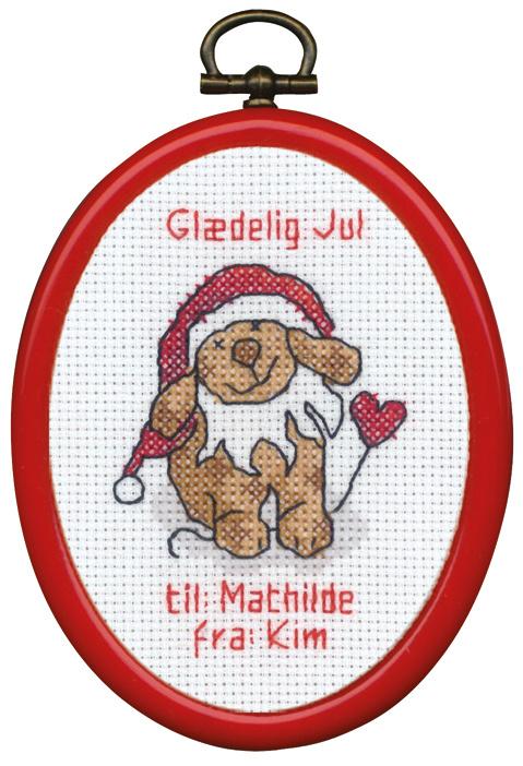 Broderi Kit Nisse Hund - By Permin