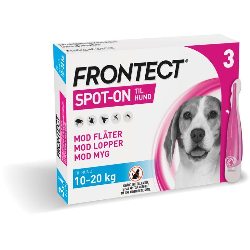 Frontect Spot-On til hunde 10-20 kg – Effektiv loppebeskyttelse