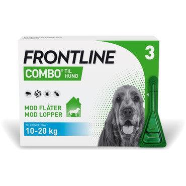 Frontline Combo til hunde 10-20 kg - 3 x 1,34 ml