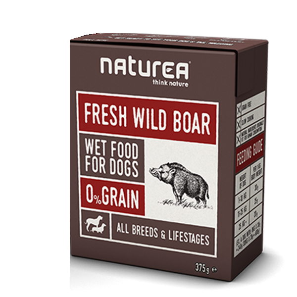 Naturea Vådfoder Til Hund, Vildsvin -   - 5600874371265