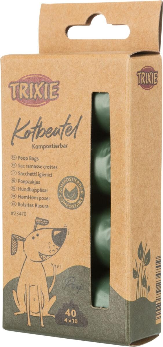 Grønne Bio Nedbrydelige Høm Høm-poser - 10 stk.