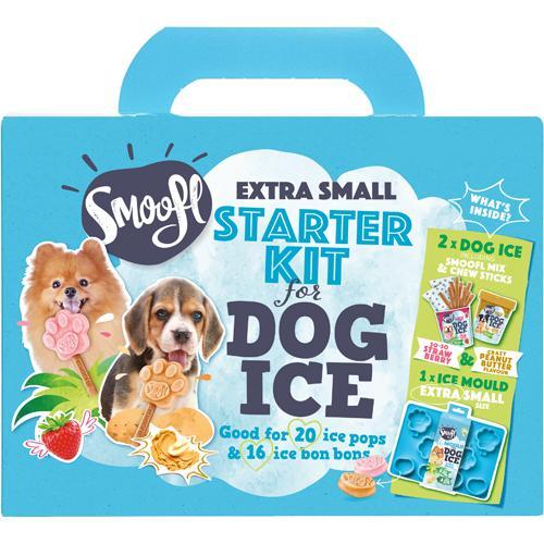 Smoofl Starter Kit til Lækre Hundeis - Ekstra Lille