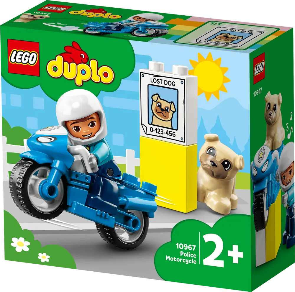 Politimotorcykel 10967 Lego Duplo - LegoÂ®  - 5702017153636
