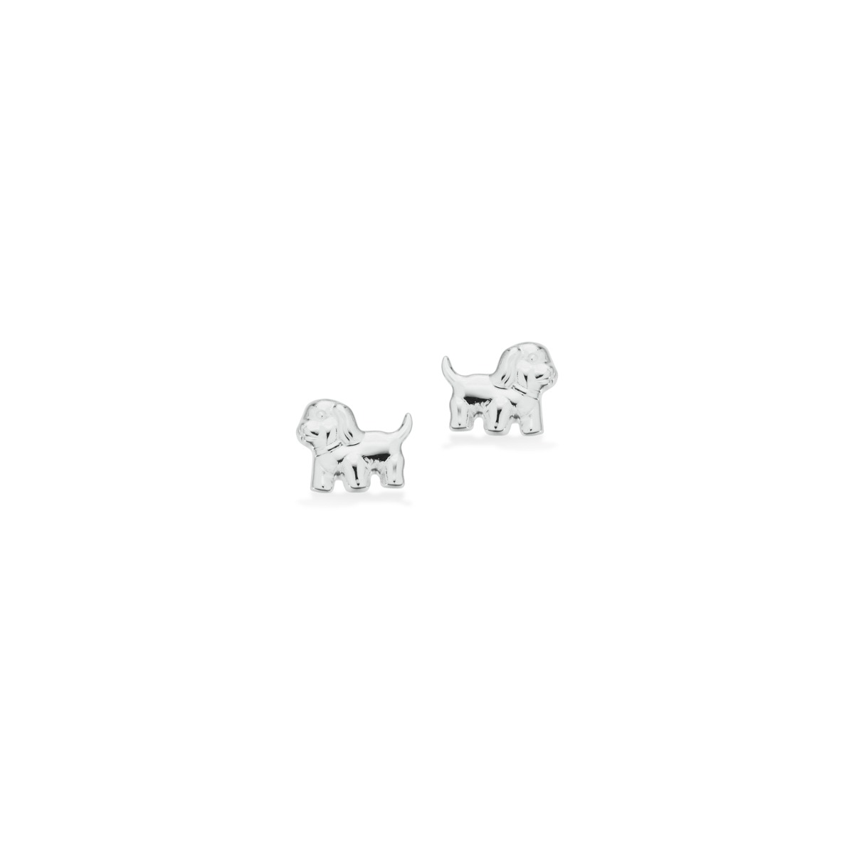 Hund Sterling Sølv Øreringe Fra Scrouples 161182 - Scrouples  - 5704012445945