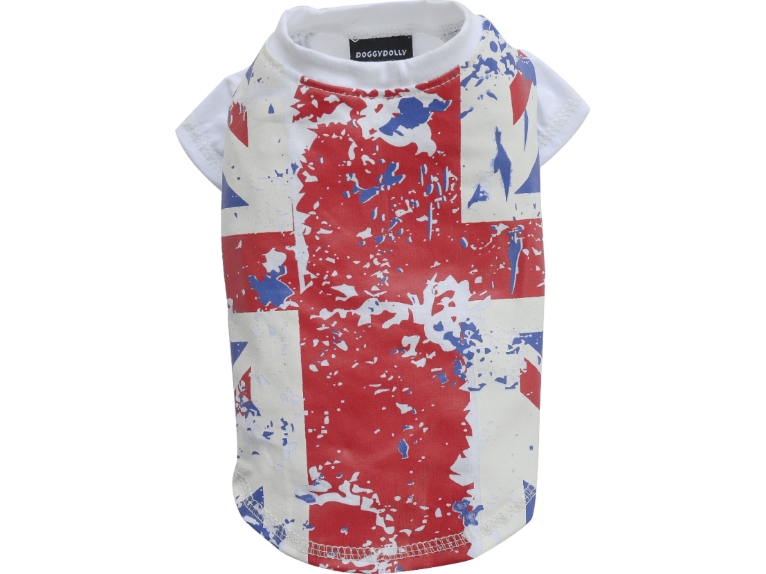 Hvid Doggydolly Shirt 25cm 38cm - Doggydolly  - 8859122723814