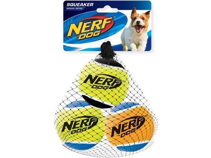 Hagen Nerf Tennis Ball Squeaky Pcs - Hagen  - 0846998018647
