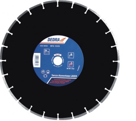 Dedra Laser Asfalt Skive 350mm 4mm H1183 - Dedra  - 5902628811837
