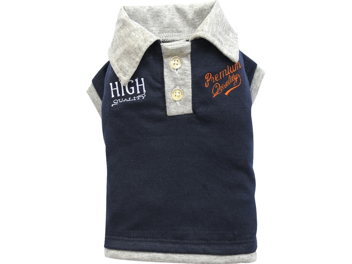 Doggydolly Polo Shirt Blå 35cm 53cm - Doggydolly  - 8859122723425