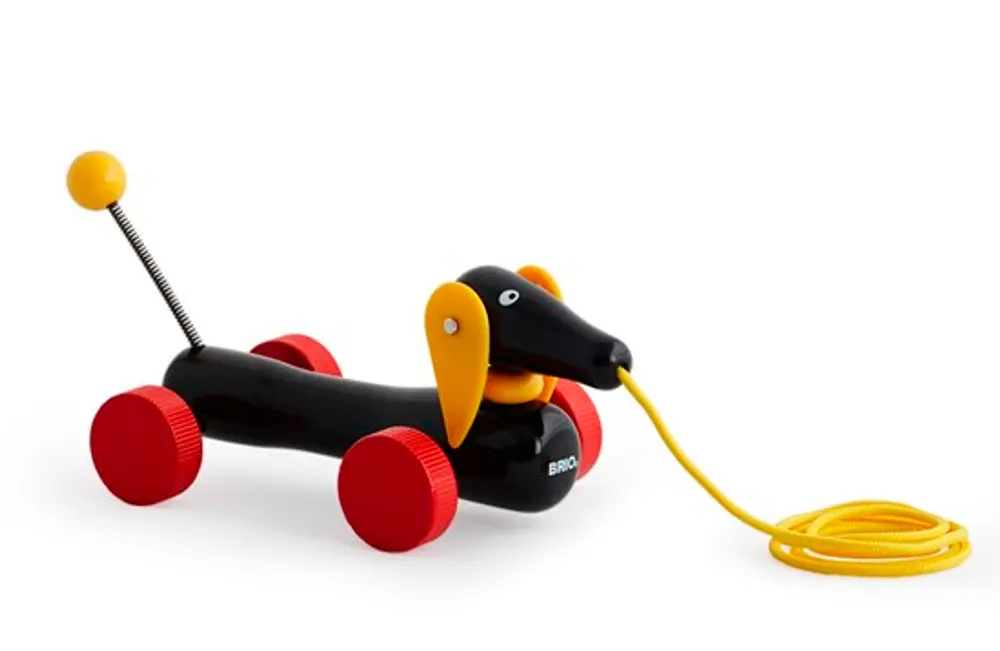 Dachsie Hund Pull Along Fsc - Brio  - 7312350303322