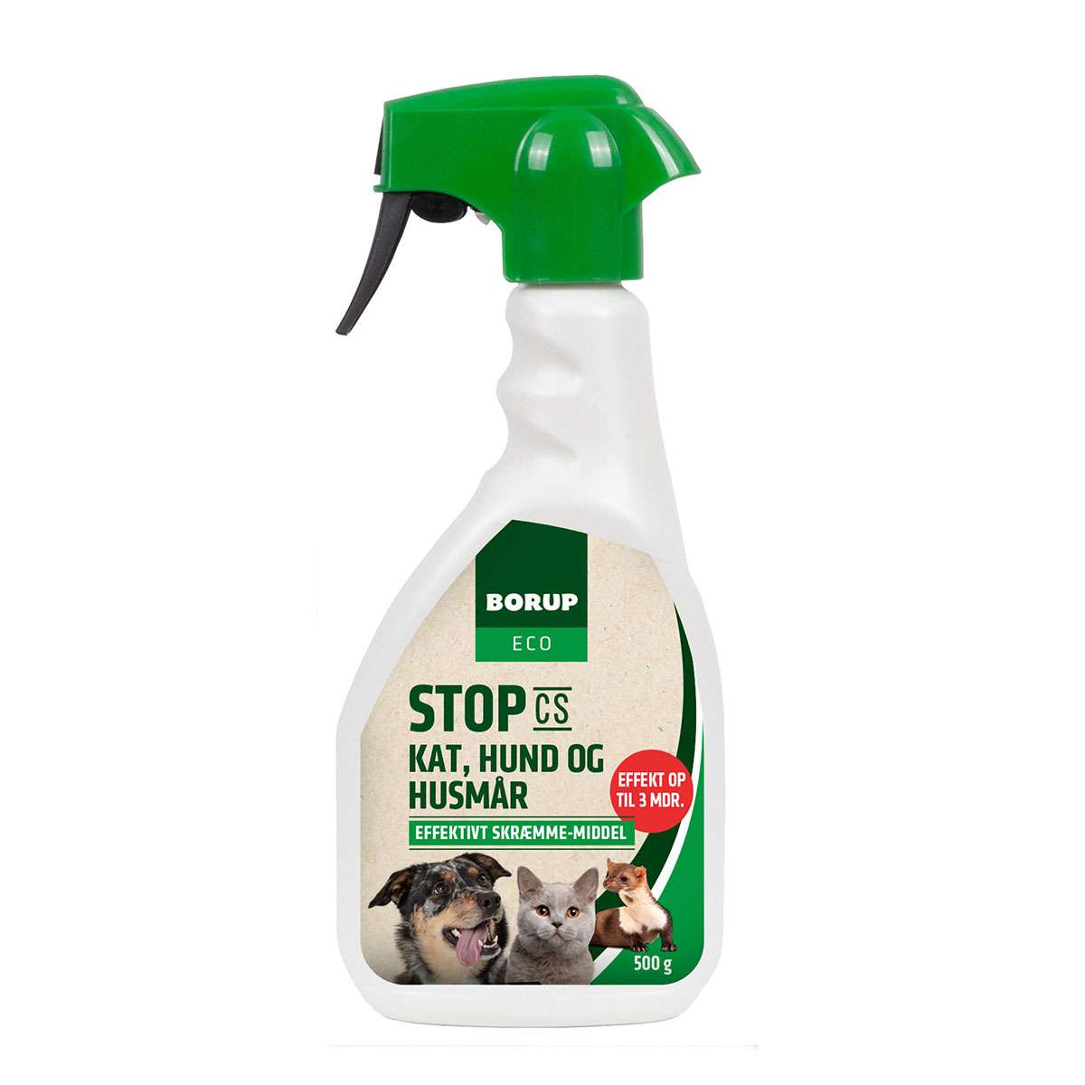 Eco Kat Hund & Husmår Stop Spray - Borup  - 5701081716174