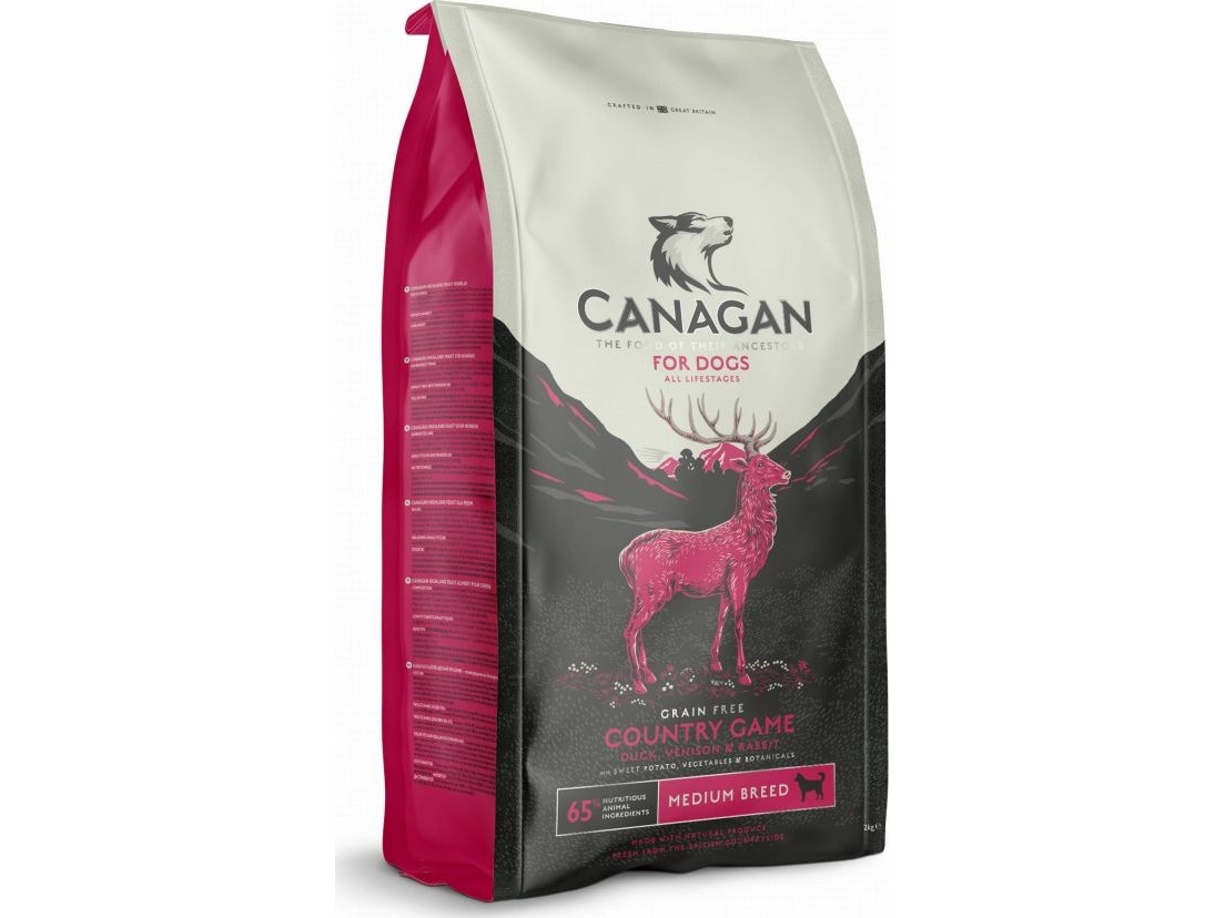 Canagan Country Game Til Hunde Mellemstore Store Racer - Canagan  - 5029040011161