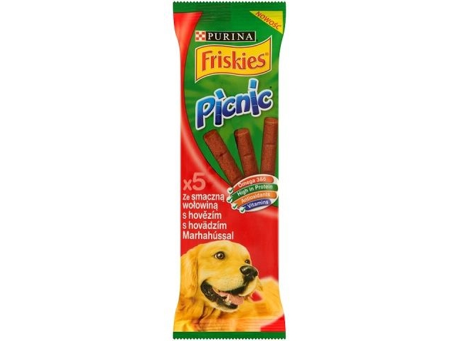 Purina Friskies Picnic Med Velsmagende Oksekød 42g - Purina  - 7613034749284
