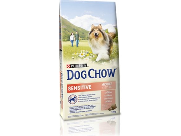 Purina Dog Chow Sensitive Losos 14kg - Purina  - 7613034488244