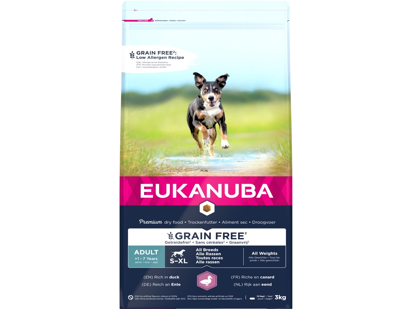 Eukanuba Euk Adult Grainfree Duck 3kg - Eukanuba  - 8710255187990