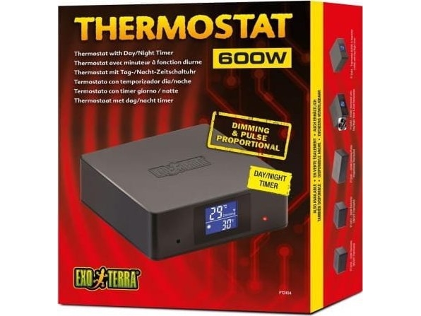 Exo Terra Pulserende Termostat 600 Dag Nat - Exo Terra  - 0015561224543