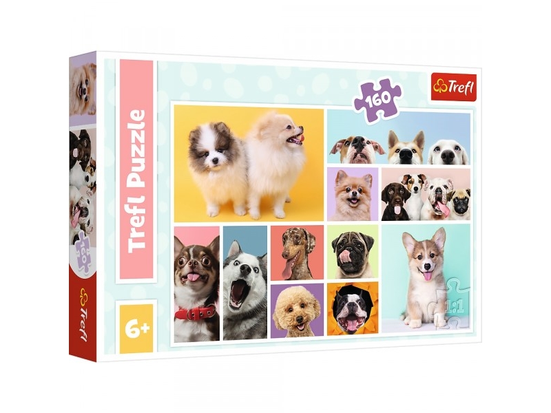 Trefl Puzzle 160el Hund Venskab 15412 Trefl - Trefl  - 5900511154122