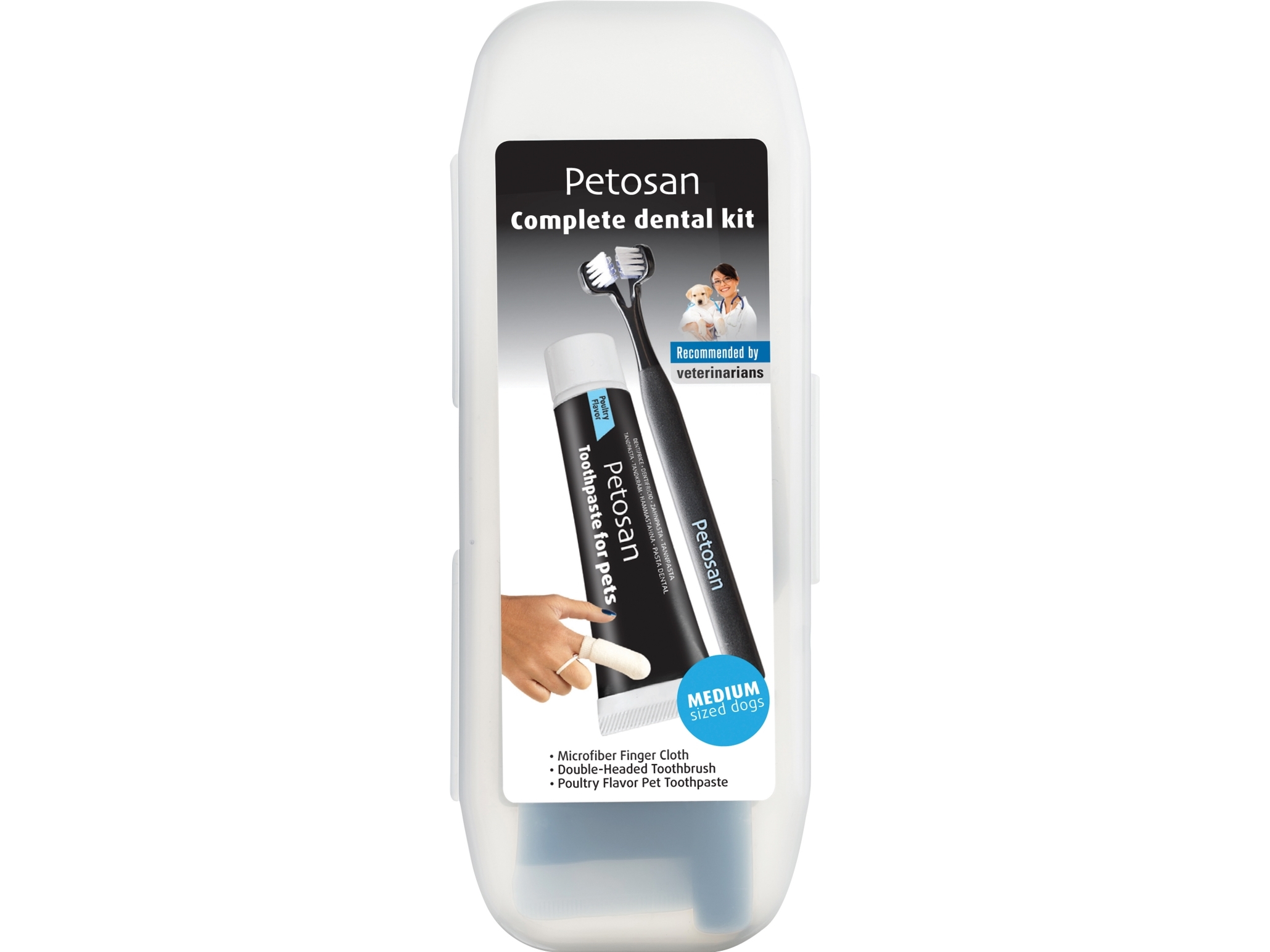 Petosan Complete Dental Kit Medium Hunde - Petosan  - 810969000702