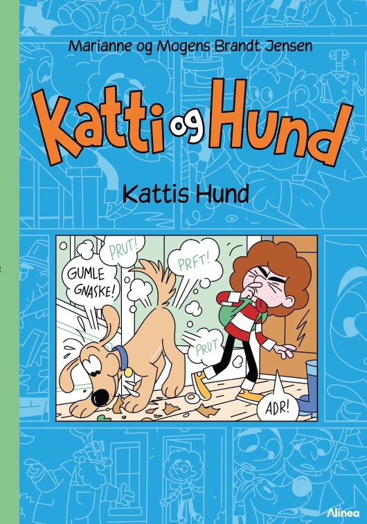 Grøn Katti Hund Kattis Hund Læseklub - Alinea  - 9788723574572