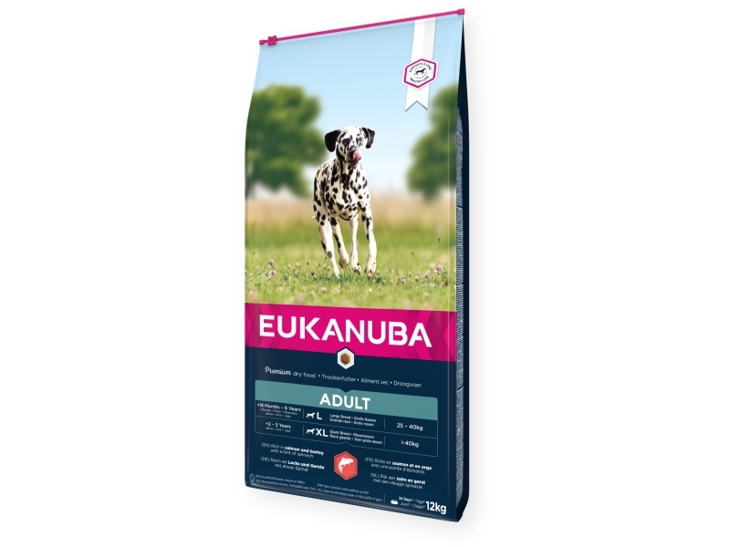 Eukanuba Euk Adult Laks Byg - Eukanuba  - 8710255121093